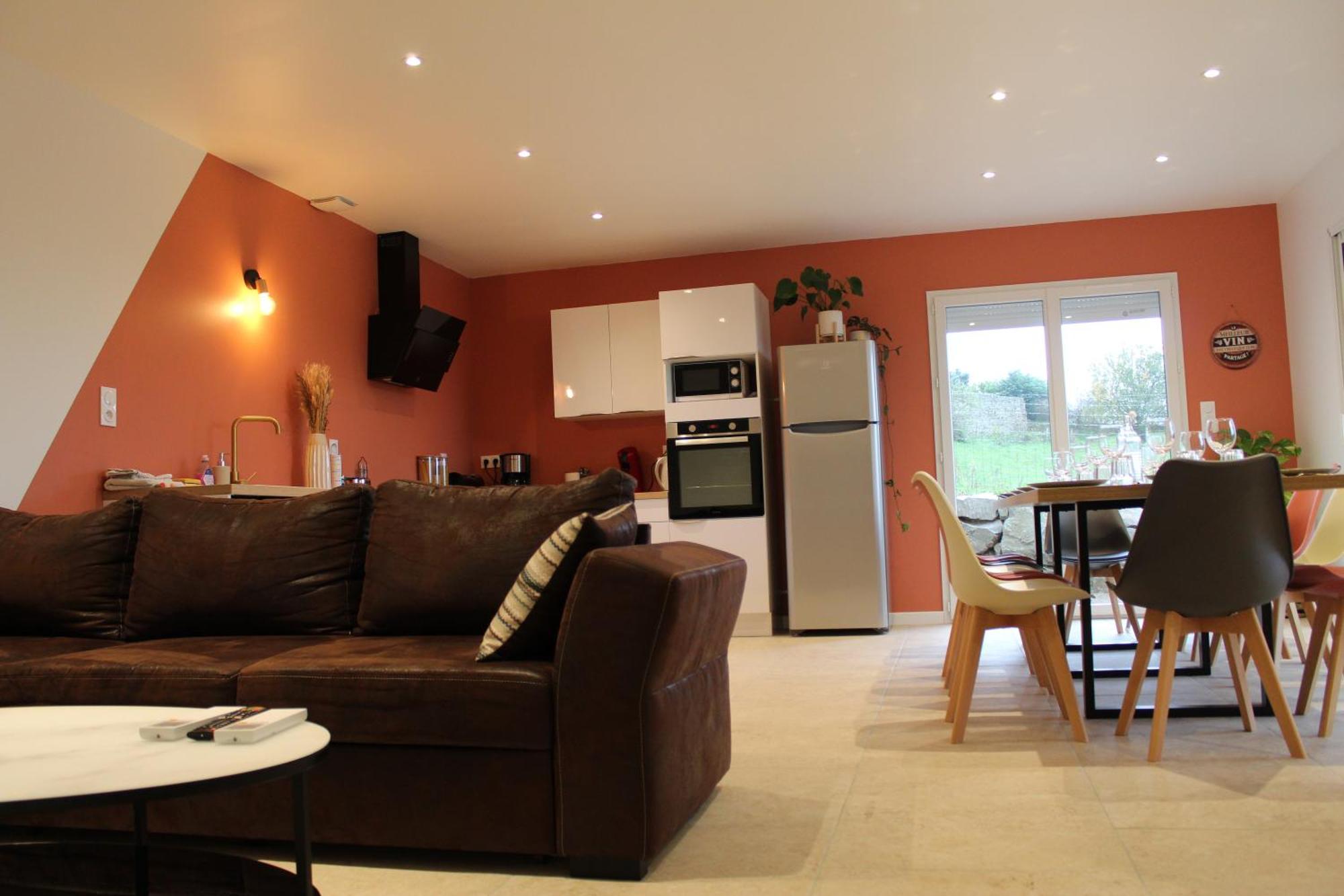 Ferienwohnung Le Campalou Saint-Barthelemy-le-Plain Exterior foto